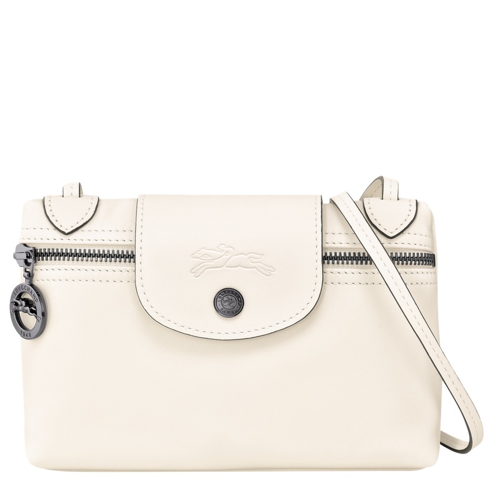 Longchamp Cream Crossbody Bag